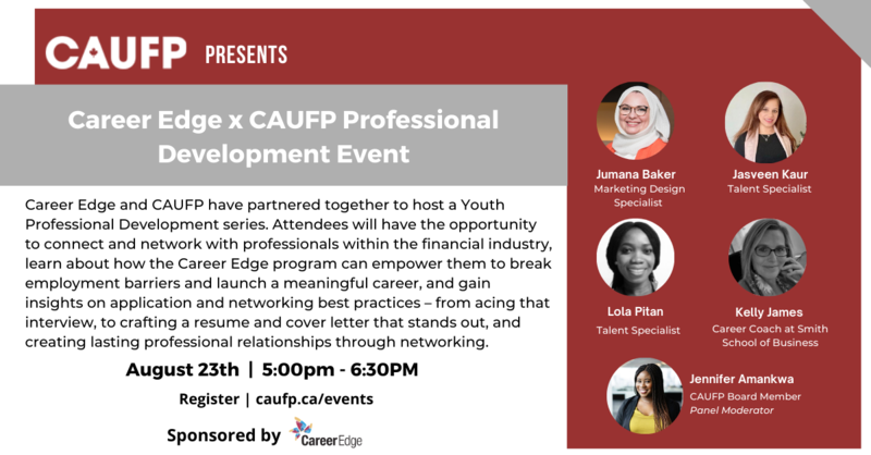 Copy of Career Edge x CAUFP: Youth Professional Development Series ...