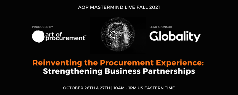 AOP Mastermind LIVE: Reinventing the Procurement Experience - Oct 26 ...