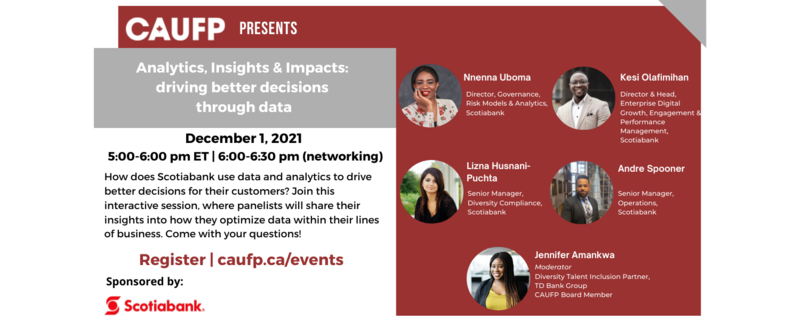 Copy of CAUFP presents Analytics, Insights & Impacts: driving better ...