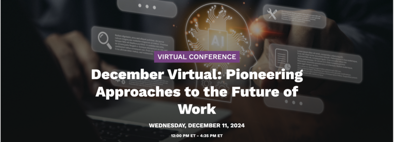 December Virtual Conference: Pioneering Approaches to Digital ...