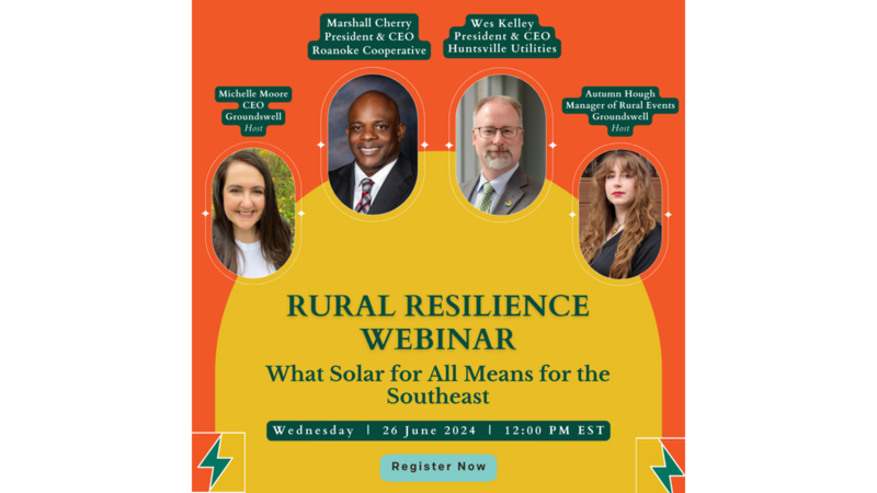Family Rural Resilience Program Rural Resilience: What Solar for All Means for the Southeast