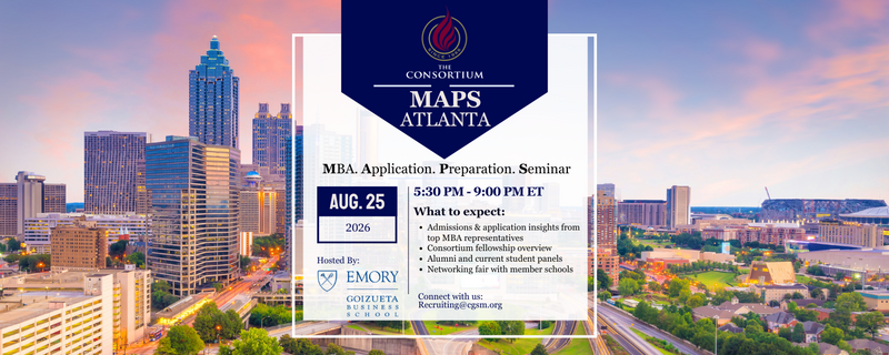 MBA Application Preparation Seminar (MAPS) – Atlanta, GA - Aug 25 ...