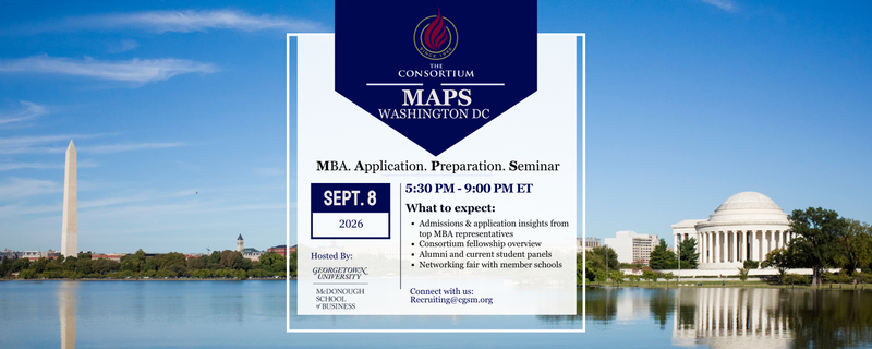 Dc Map Program MBA Application Preparation Seminar (MAPS) – Washington DC - Sep 08 ...